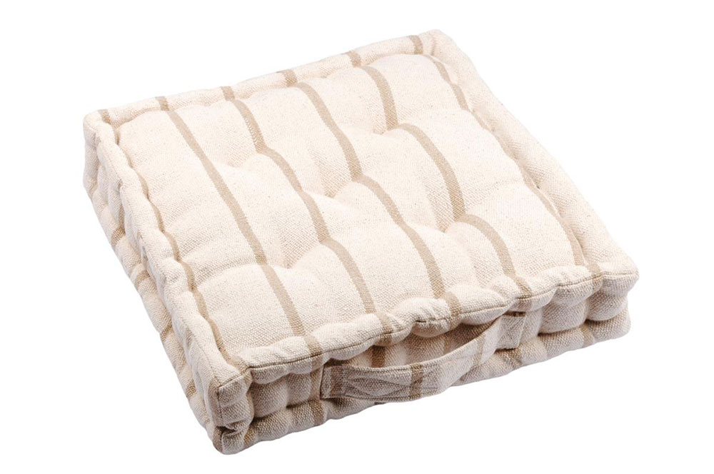 Gestreifter, grob strukturierter Baumwollstoff, sagenhafte 630 g/qm schwer! Co6668 Baumwolle Grob Streifen Taschenstoffe Baumwolle Robusta - Streifen