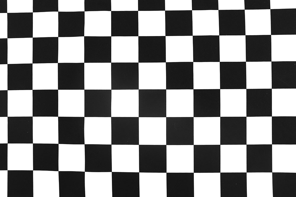 Qualitativ hochwertiger Popeline mit klassischem Schwarz-Weiß-Karo Co6938 Baumwollstoff Schachbrett 1 Baumwolle Karos Popeline-Baumwollstoff - Schachbrett