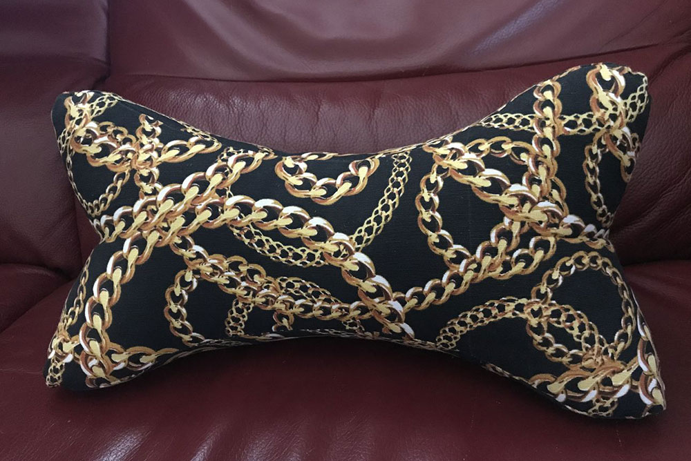 Ein Hingucker, der seinesgleichen sucht - moderne, extravagante Ware für stylische Deko aller Art Ds3217 Dekostoff Ueberbreit Goldketten S4 Dekostoff - Goldketten - 280 cm