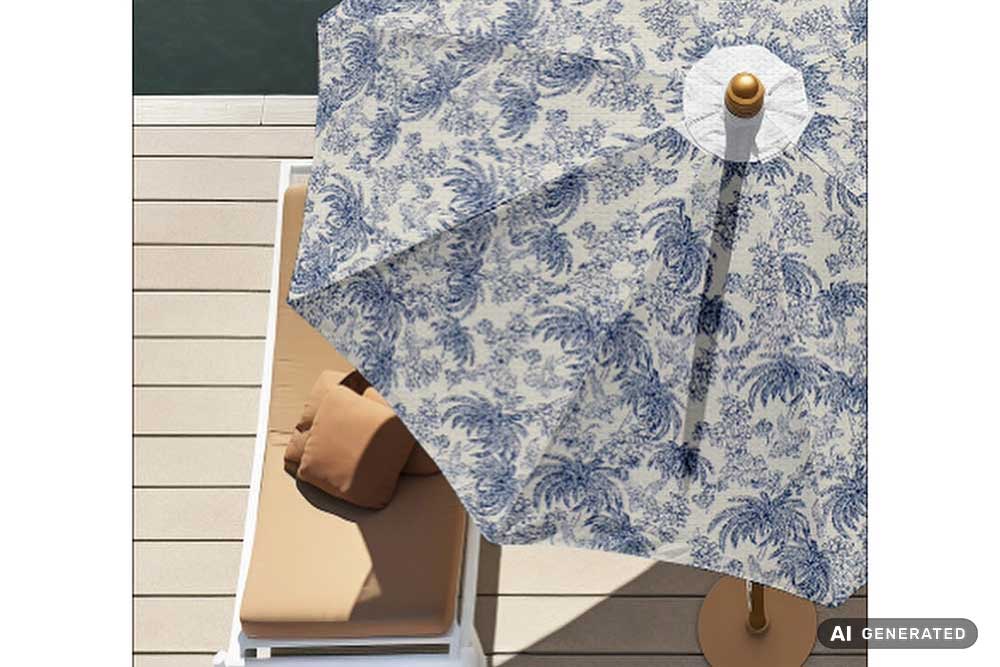 Stylischer Outdoorstoff mit lichtechter, fleckabweisender, wasserabweisender Ausrüstung Om5179 Outdoorstoff Sommer Toile S4 Outdoor Dekostoffe Outdoor-Stoff Premium - Summer Toile