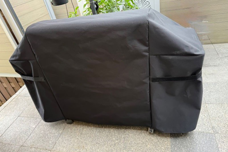 Extrem starker Polyesterstoff mit PVC-Beschichtung Tg1210 Ripstop Schwarz Segeltuch Polyester  Ripstop - reißfest und wasserabweisend - Schwarz