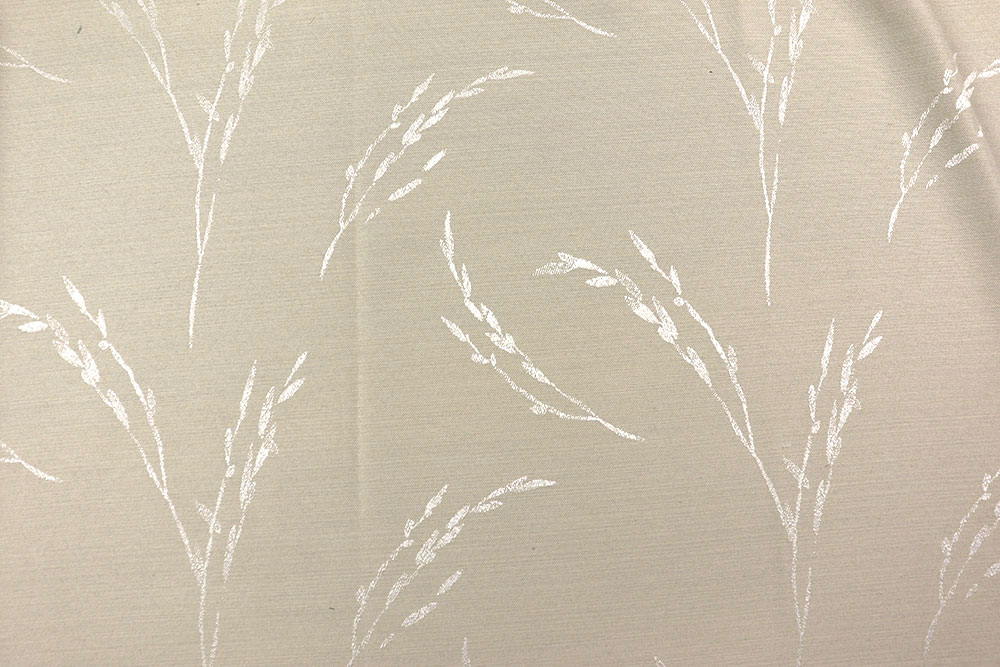 In Deutschland produzierter Stoff mit durchgewebtem Muster für Kissen, Vorhänge und mehr Ds6186 Dekostoff Schilf Rueckseite Übergardinen Dekostoff Jacquard beidseitig - Schilf