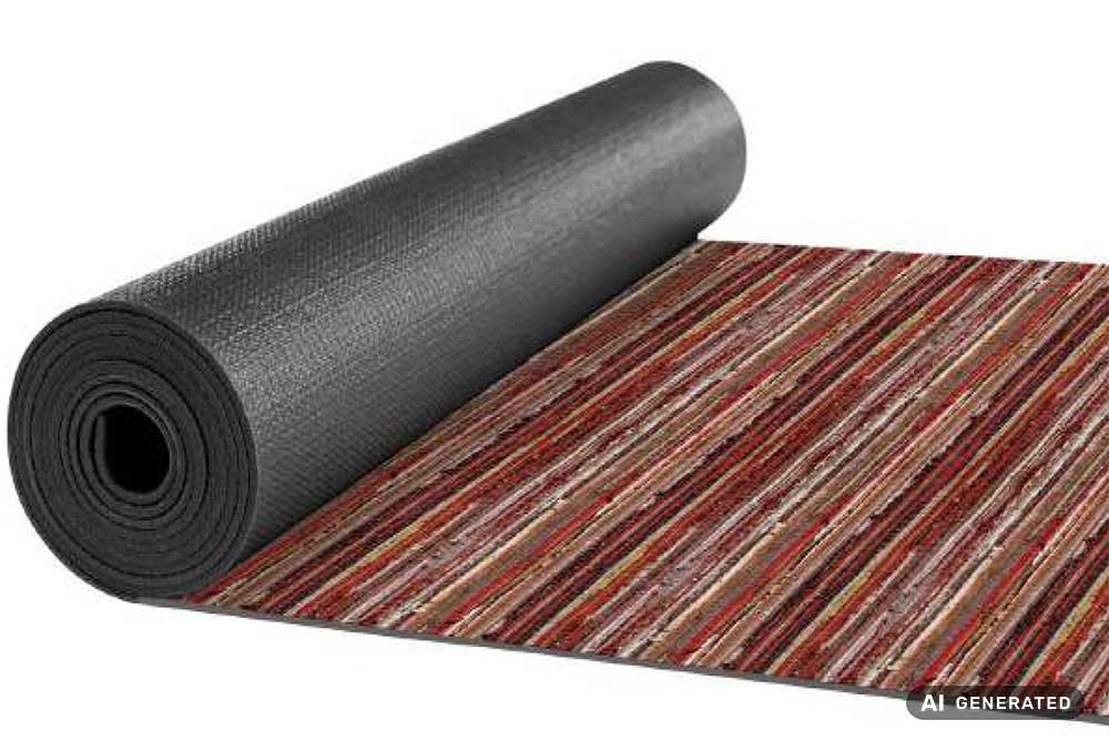 Easy Clean, Anti-Rutsch, nachhaltig produziert und mit einem modernen, realistischen Print! Tg1262 Teppichlaeufer Meterware Flicken 2(1) Anti-Rutsch-Stoffe Teppichläufer-Meterware - Flicken-Look