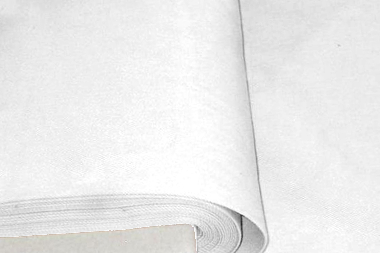 Leichtes, schwer entflammbares Baumwollgewebe, das nicht reflektiert und somit perfekt für Projektionen geeignet ist 4501000 Leinwandgewebe B1(21) Beamer Leinwand Beamer Leinwand B1 - Weiß - Projektion 1:1 400 x 400 cm
