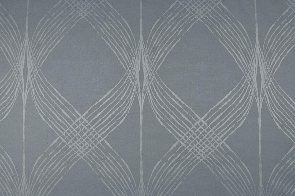 Tolles zeitloses Motiv auf hochwertiger Jacquard-Ware, die mit Trevira CS ausgerüstet ist  Bd01 Ds5819911 schwer entflammbar B1 Dekostoff Helix - Trevira CS - Grau/Silber