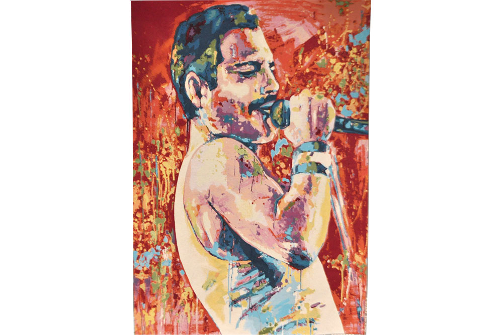 Verwandeln Sie Ihre vier Wände in eine Bühne! Dieses Gobelinstück in einer Größe von 140 x 195 cm ist ein echter Star in der Welt der Stoffe Ds6084 Deko Panel Freddy Zimmer 1 (2) Dekostoffe Retro Gobelin-Panel - Freddy - 140 x 195 cm
