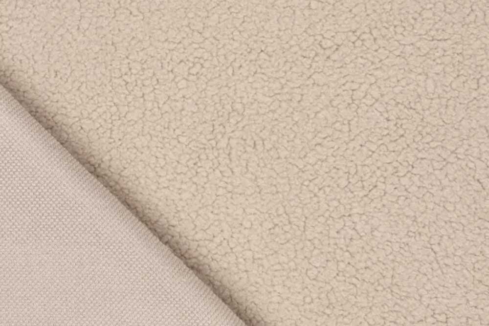 Sandfarbener Sherpa-Fleece zum Top-Preis für flauschig-weiche Bekleidung, die warm hält und toll aussieht! Fp1121 Sherpa Sand Sherpa Fleece Sherpa Fleece - Sand
